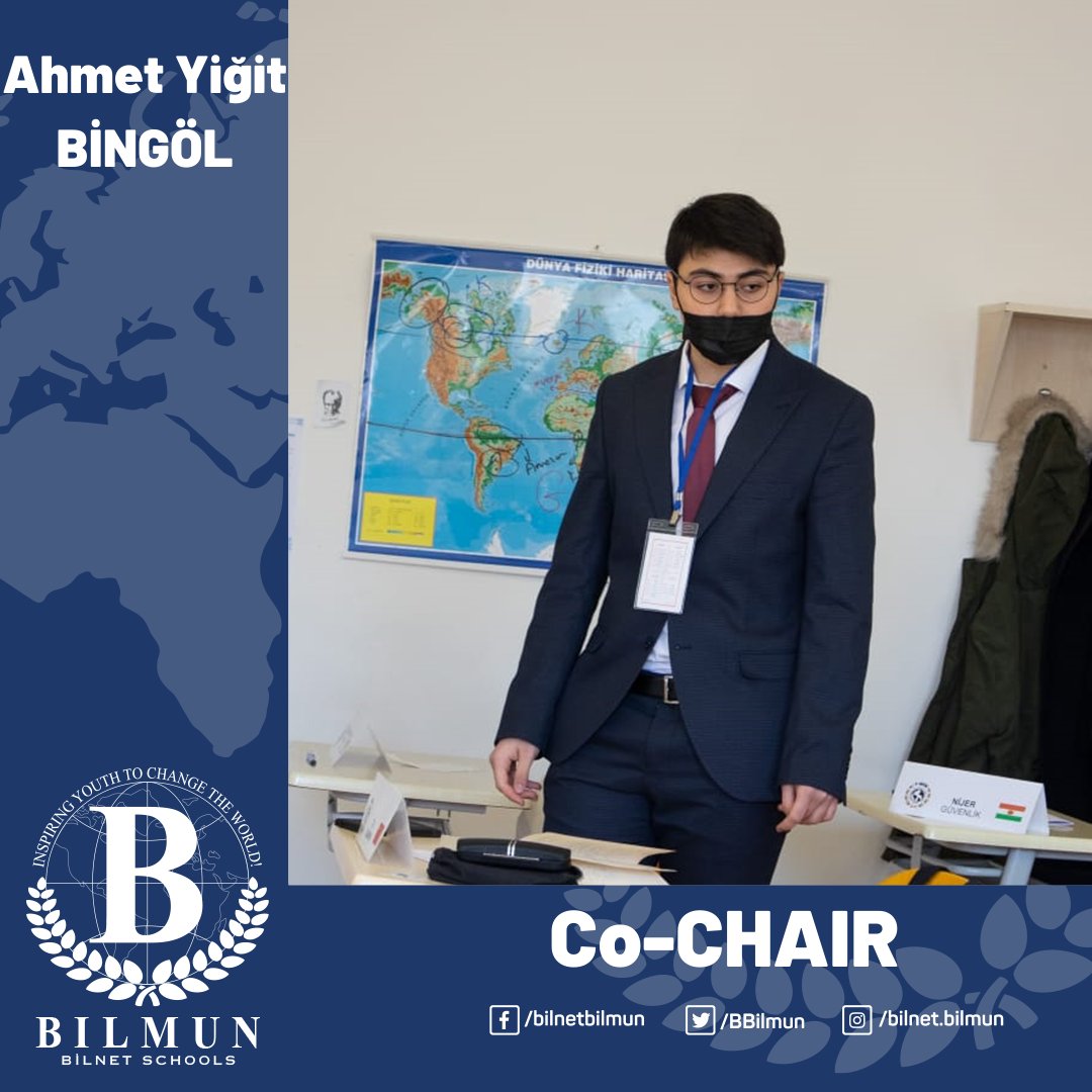 BBilmun's tweet photo. For the 1st BILMUN Model United Nations Conference, BILNET High Schools officially present our esteemed ACADEMIC BOARD MEMBERS as CO-CHAIRS proudly #InspiringYouthToChange #TheWorldWeLongFor 
@BilnetOkullari 
  @UN   #BilnetOkullari #BilnetSchools #BilnetHighSchools #BILMUN https://t.co/8LuOwgHqYm