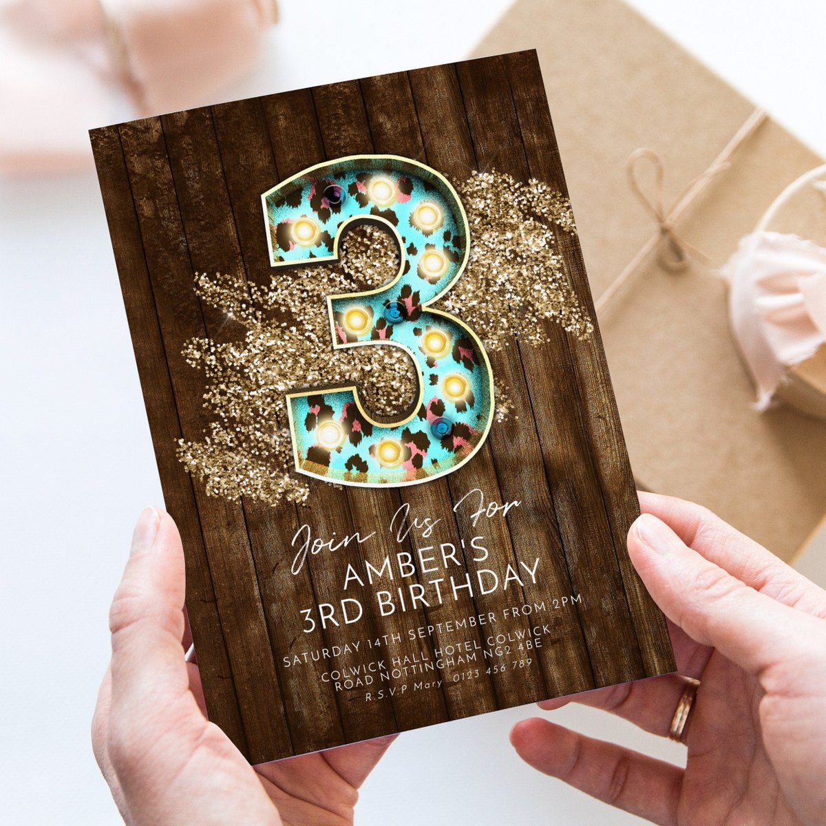 kairenv's tweet photo. 🐕 Big deals! 3rd Birthday Invitation Editable Template Marquee Glitter Rustic Dark Wood 3 Year Old Invite Party Celebration Digital Download MQ55 only at £5.00 on https://t.co/msZJDfMPsl Hurry. #invitations #corjl https://t.co/L0WdBtybAK