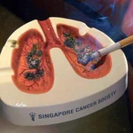 使えば禁煙できそうな灰皿とは!？灰皿ならぬ肺皿がリアルw