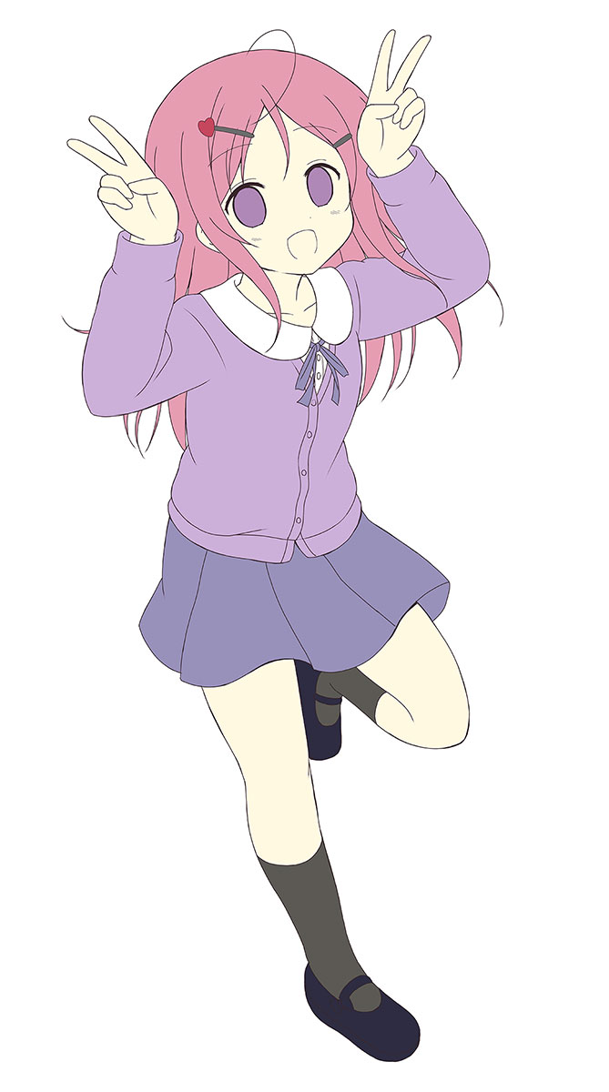 このキャラがこの配色になりました・・・。気にしたら負ける! 