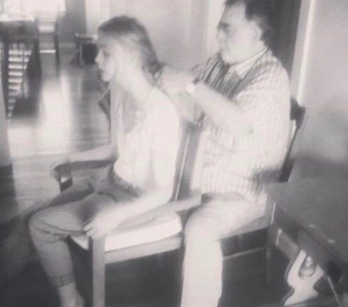 Happy birthday francis ford coppola here s him braiding elle fanning s hair 