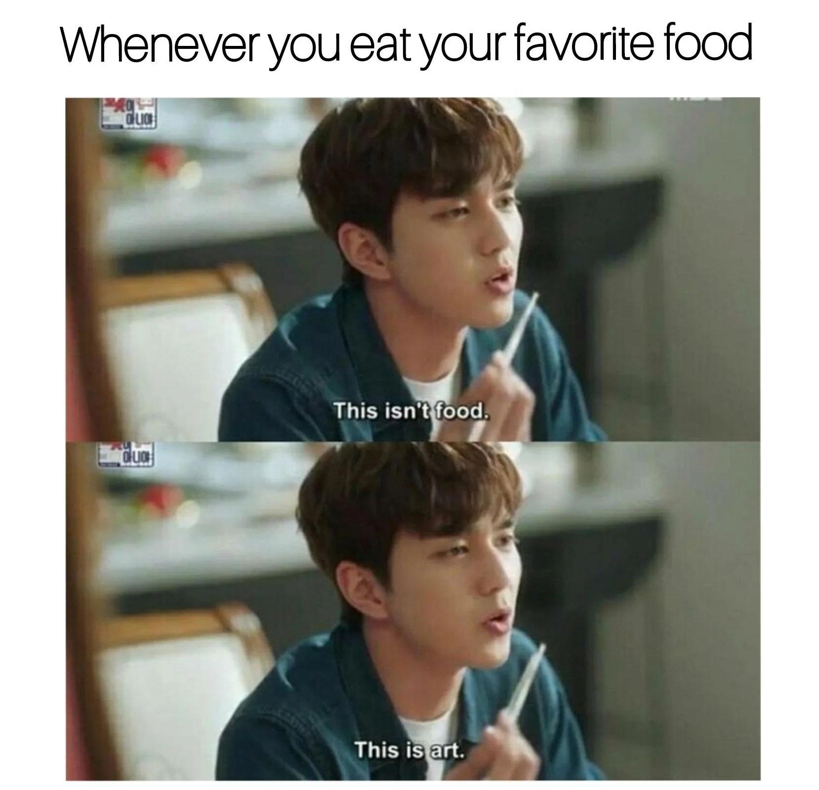 Kdrama World on X: "Food is art..🎨 More memes - https://t.co/olfFqGjVgJ  .... #kdrama #kdramaworld #BusinessProposal #TwentyFiveTwentyOne #meme # memes #korean #drama https://t.co/RpaonsUhxV" / X