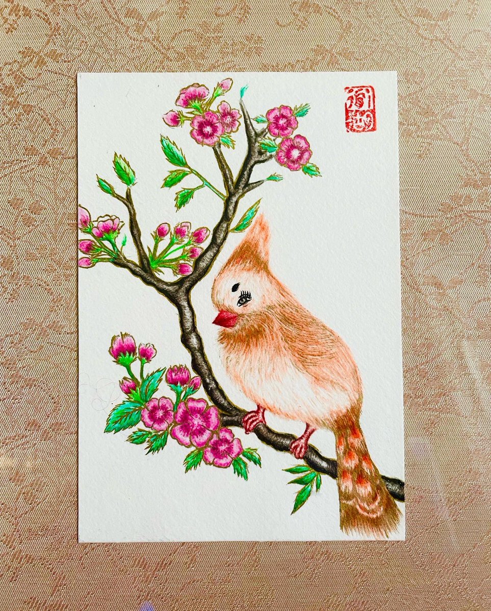 marodori_japan's tweet photo. Michiko has made this artwork โMaro Dori in Spring) a month ago. Thinking about making this into NFT digital art. #nftcreation #nftspring https://t.co/PXS7YMBzw0