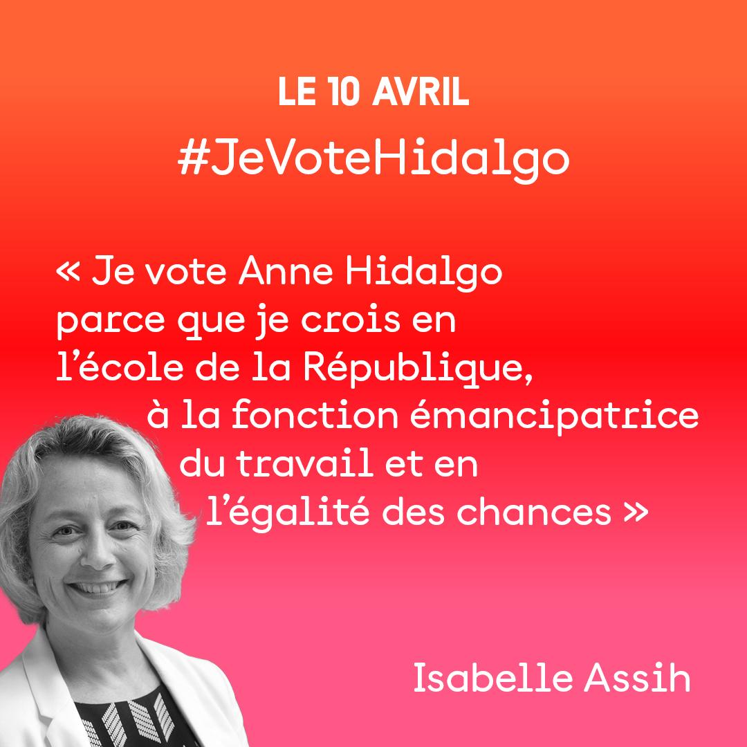 Le 10 avril,
#JeVoteHidalgo !
@Anne_Hidalgo