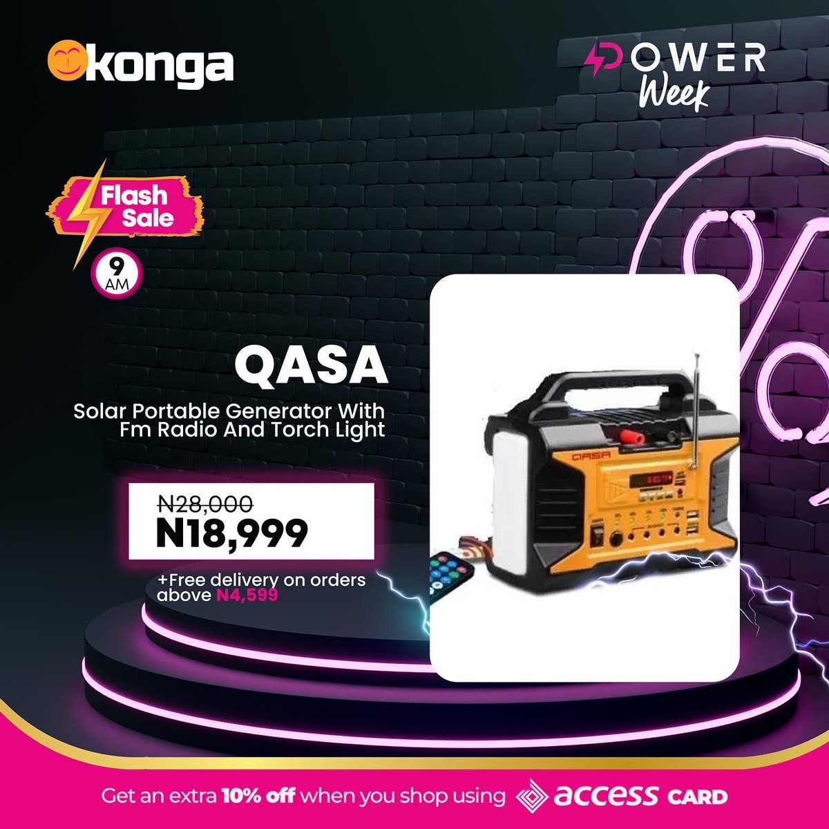ShopKonga's tweet photo. Check out these morning dose of #KongaPowerWeek flash sales.

Hurry now to the website: https://t.co/Phfp7WKA4s 
.
.
#KongaPowerWeek #PowerWeek #shopkonga🔥 https://t.co/fItLKFHpVU