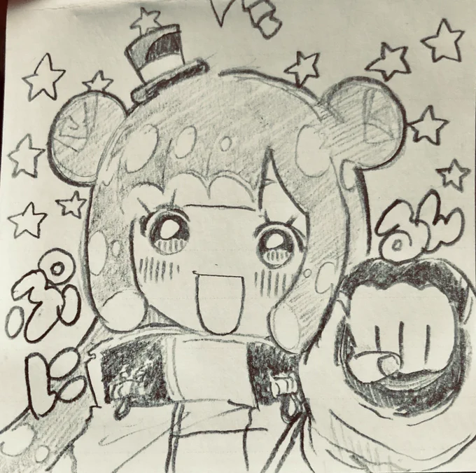 #ぷにるはかわいいスライム  #ぷにる 
かわいくて衝動的に描いてた 購買いこ 