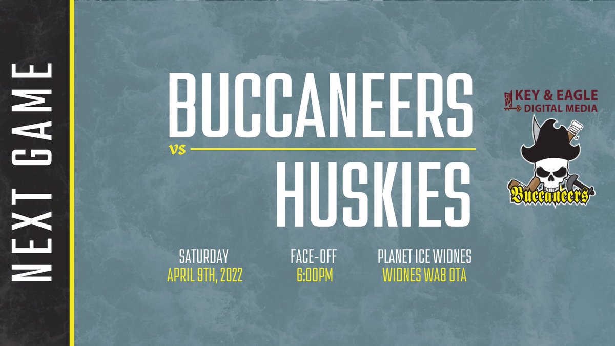 Tomorrow we head over to Widnes to take on @haltonhuskies in the return leg of our Ice Hockey Summer Classic campaign. 
#Buccs #KeyAndEagle #PoweredByKeyAndEagle