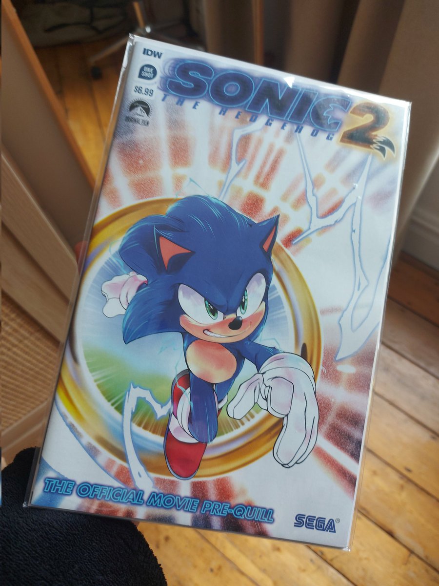 HillTopTerebi's tweet photo. Mailman got here early this morning! #SonicMovie2 #Prequill https://t.co/ZdnkUcDgFo