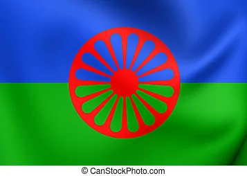 Pastori Filigrana on X: En 1971 se acordó la bandera gitana, con el verde  del campo, el azul del cielo y la rueda del carro en representación del  nomadismo gitano.  /