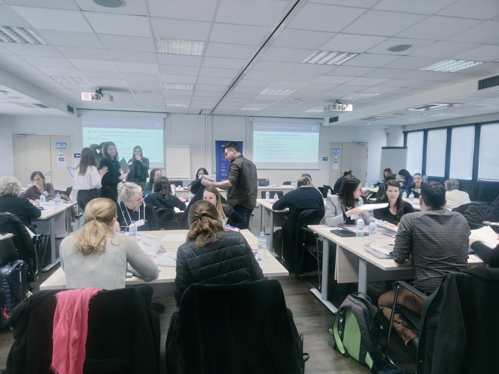 <a href="/KPMG_France/">KPMG France</a> à Lyon 1 pu accueillir le 2nd tour des jurys de la <a href="/LaFrancesengage/">La France s'engage</a>, pour aider à sélectionner 50 projets qui pourront aller jusqu’à l'obtention de ce label en juillet.
Un soutien de l’innovation sociale essentiel! Merci aux jurys et à tous les participants !
#France