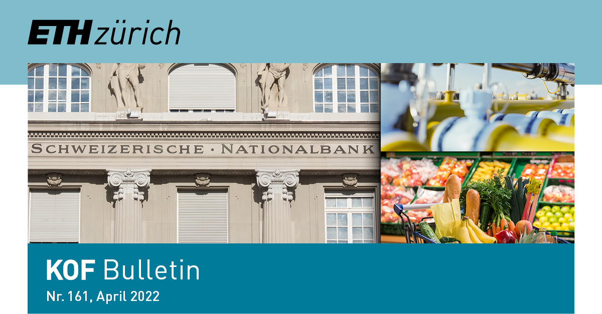The April issue of the #KOF #Bulletin is online. This special edition focuses on the current topic #inflation and #monetary #policy. Here you can find all the articles: kof.ethz.ch/en/news-and-ev…