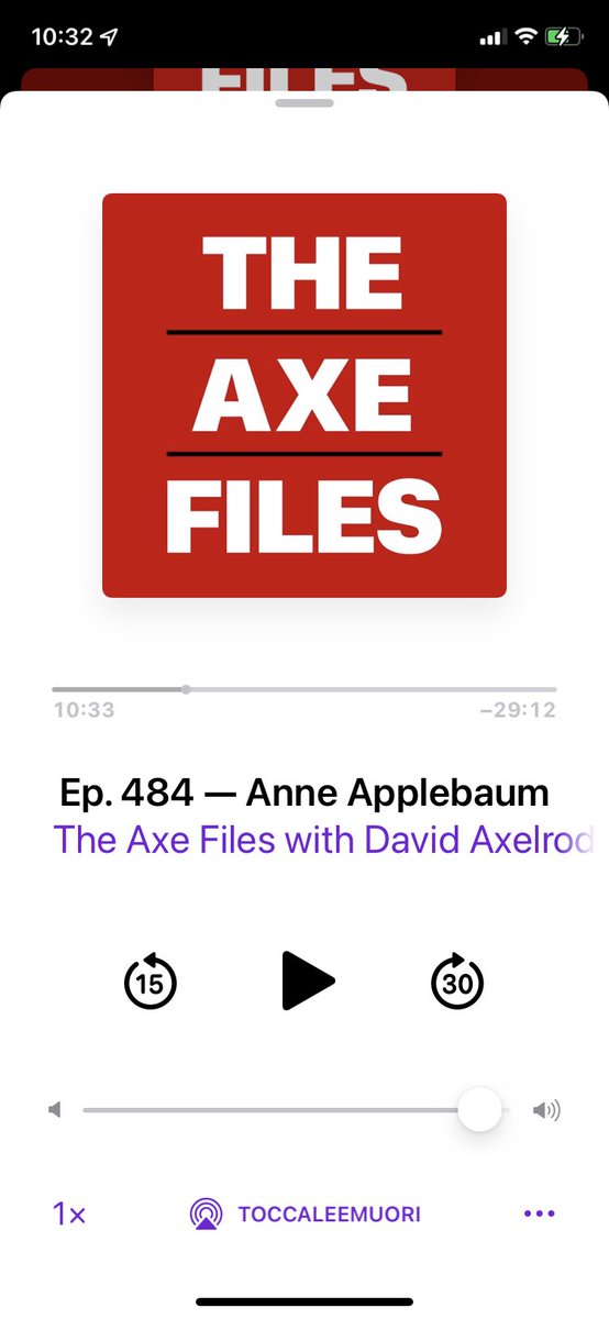 La_Lauritta_'s tweet photo. Nella nuova puntata di #theaxefiles @anneapplebaum parla della diffusione mainstream - anche in Europa - delle idee di estrema destra e di come la #Russia abbia a che fare con questo🧵 https://t.co/sF402wTVyh