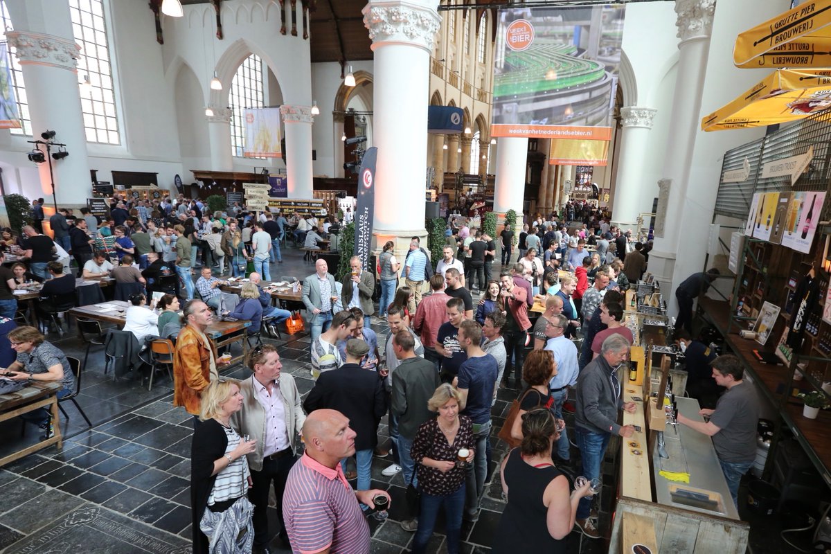 Record aantal brouwerijen op Nederlandse Bierproeffestival 2022. Dit jaar is er een recordaantal van bijna 50 brouwerijen van 19 tm 21 mei in Haagse Grote Kerk. Nog nooit namen zoveel brouwerijen deel. Iedereen heeft er duidelijk weer zin in. weekvanhetnederlandsebier.nl
