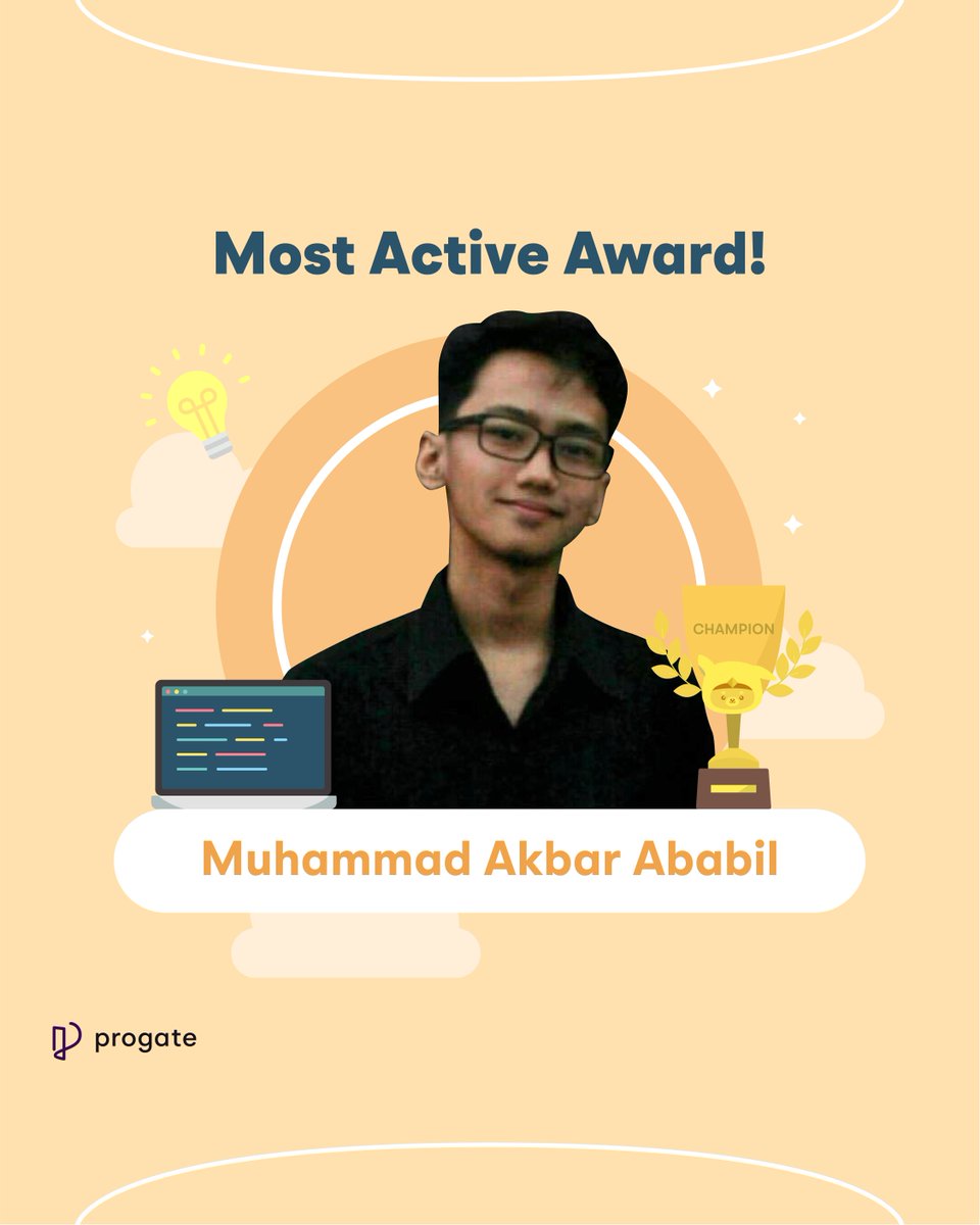 readysetcodeid's tweet image. Hai Ninja! 🤓 Progate telah selesai mengadakan Fast Track Bootcamp HTML, CSS &amp;amp; JavaScript Fundamentals Batch 3, nih! Sekalian mau beri apresiasi terbesar untuk peserta terbaik dalam bootcamp kali ini! 

#belajarngoding #ambillangkahmu #bersamaprogate #youcancodewithus