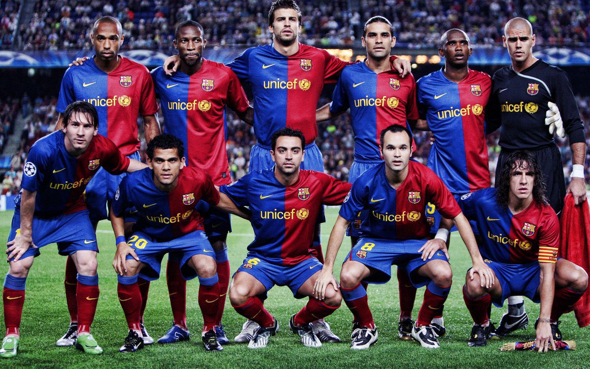 Football Tweet ⚽ on Twitter "Is this the best club side of all time? 🤔