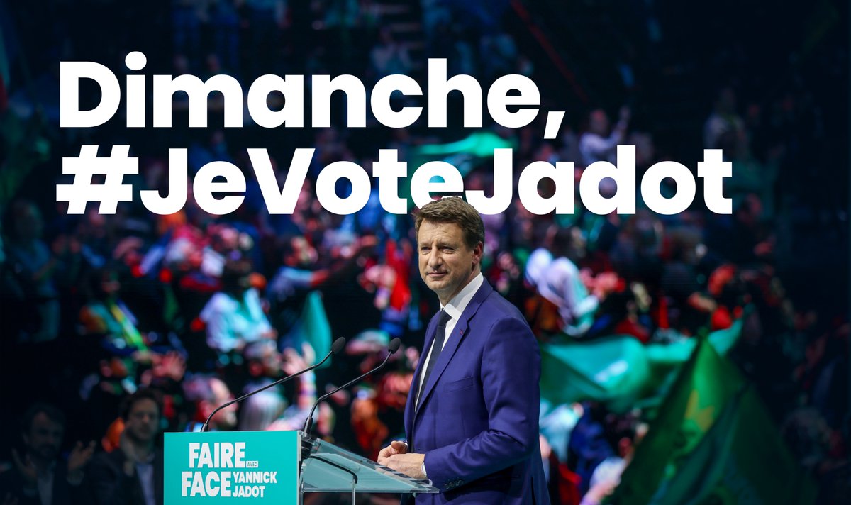 On ne le dit jamais assez ! #JeVoteJadot