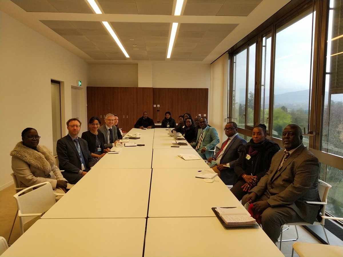 BWCISU's tweet photo. A pleasure meeting with the 🇰🇪 @KenyaMissionUNG @nacosti delegation to the #BWCPrepCom ! Discussion included:
✅Youth mobilization
✅The Global Partnership's Signature Initiative to Mitigate Bio Threats in Africa
✅Priorities for national implementation https://t.co/7exgPZ9Bga