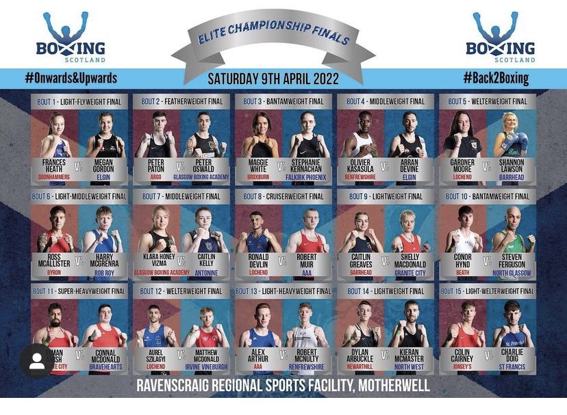 Glasgow Boxing Academy on Twitter "🚨🚨1 DAY TO GO🚨🚨 We are only 24