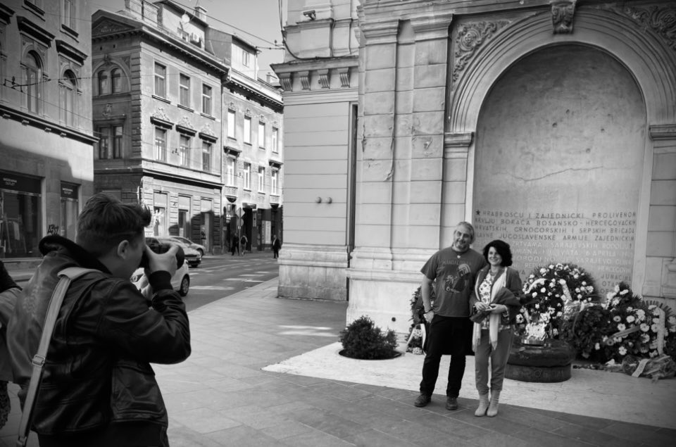EricHauck's tweet photo. Han estat 30 anys d’emocions profundes condensats en només unes hores. El llegat és ben visible encara avui als carrers i als cors dels sarajevians… https://t.co/4eBAOnjsF6
