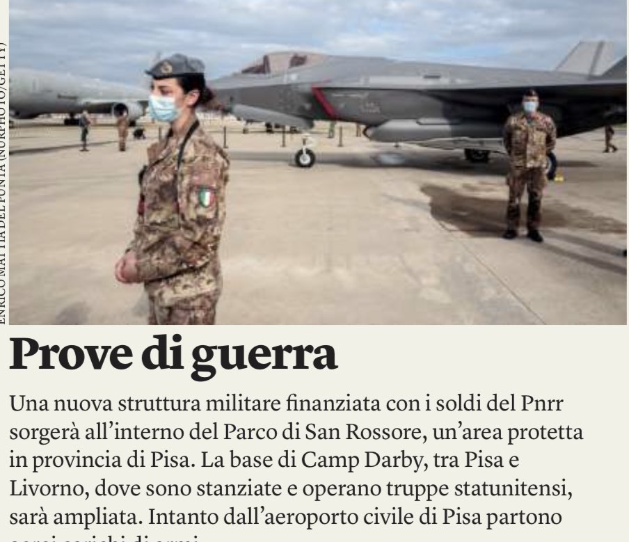 dukana2's tweet photo. In #Toscana distruggeranno un #Parco 👇per costruire una base militare e lo faranno con i soldi del #Pnrr! #Orroreeeee https://t.co/nefmWqI3YX