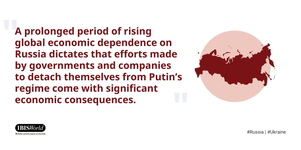 ibisworlduk's tweet photo. Six weeks on from #Russia’s invasion of #Ukraine, we’ve looked at the impact of economic #sanctions and supply chain disruptions across the globe. Find out which UK industries we expect to be the most affected by the conflict here: https://t.co/181m0GhxsM https://t.co/fQgYkweQcj