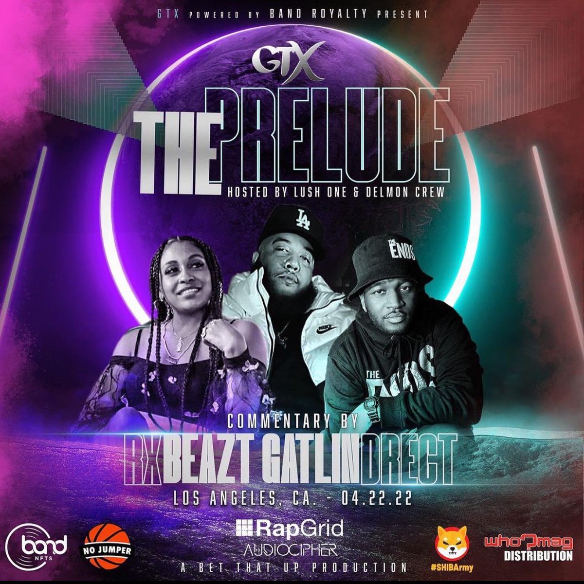 HouseofColors_'s tweet photo. Today, @GTXBattles presents their anticipated #ThePrelude event in Los Angeles, CA. Powered by #BandRoyalty and hosted by @LushOne and #DelmonCrew. @jade_ensesa @PrettyReecee @Drect #HouseofColors #BattleRap #hiphop #RapGrid #news #media
PPV Link:
https://t.co/pK3oJXWPHt https://t.co/SNYUEpLzR1