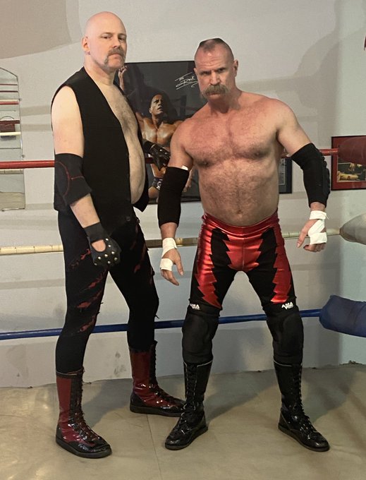 Geared up and ready to rumble with Jack Eastman. @VertexWrestle https://t.co/qIuPEtgx2K<a href="/tag/claw21"class="tags"><span>#claw21</span></a><a href="/tag/clawla"class="tags"><span>#clawla</span></a>