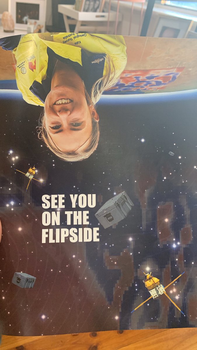 Kate_Rob31's tweet photo. Yesterday was my last day at the GSSA-I was spoilt rotten &amp; had the best send-off! I just had to share this-
@UrsulaMichael capturing perfectly my transition from MT to space weather- I love it! 😂😂 This is the cover on a book of photos of my time at GSSA 🥰 I sure will miss it! https://t.co/rWii2rIP64