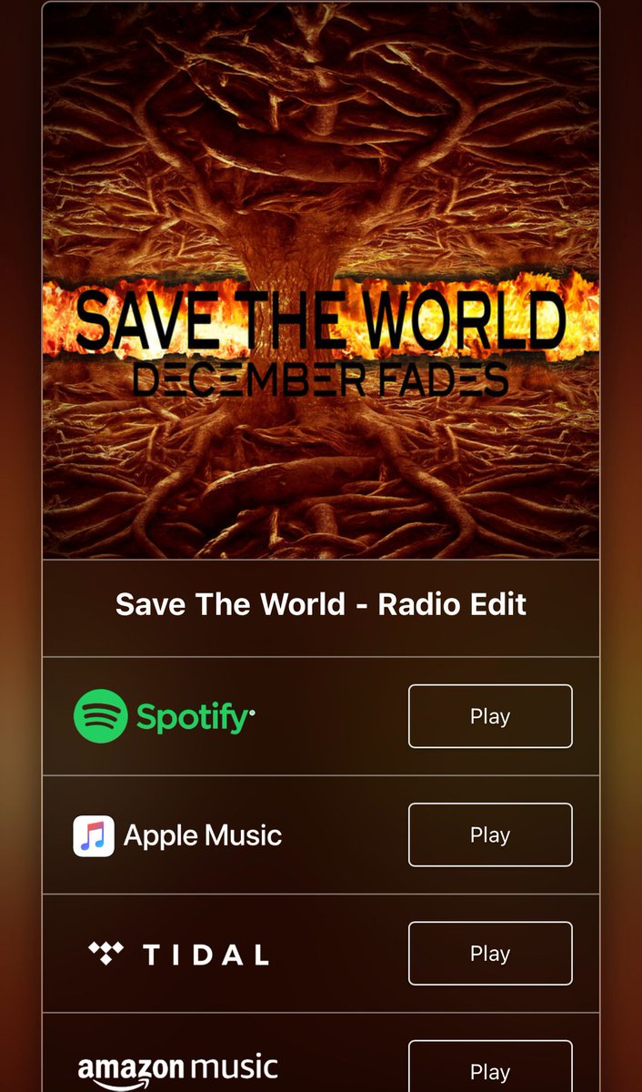 DecemberFades's tweet image. Happy 🌎Earth Day🌏
My Earth Day anthem "Save The World" is now on all streaming platforms! Check it out, like it, share it, help spread the word! Thank you so much. Enjoy.
             👇                                            👇
vibe.to/SaveTheWorld/s…