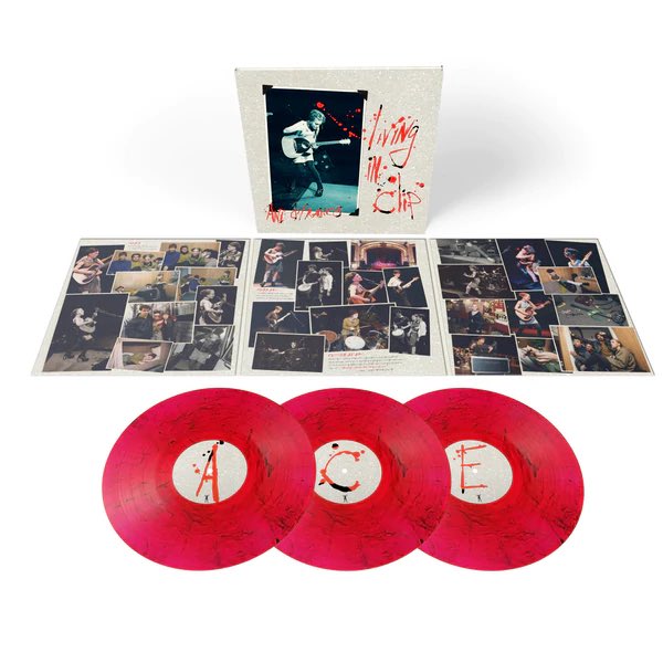 PopBytes's tweet image. Why yes I will preorder @anidifranco’s incredible live album #LivingInClip on smoky red vinyl - in honor of the album’s 25th anniversary-—and first time on vinyl!