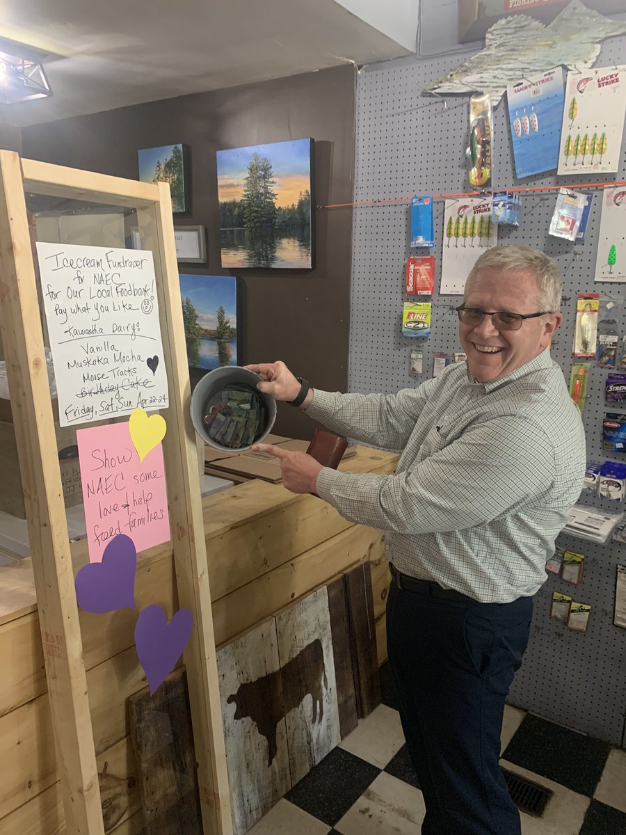 <a href="/NAEC_LDSB/">NAEC</a> <a href="/FinnegansGS/">Finnegan’s General Store</a> If you are in Cloyne this weekend please stop by Finnegans General Store to get some ice cream and donate $$ toward the local food banks.  Thanks for serving us Stephanie!  We appreciate your ongoing support!! Let’s slime GREC!