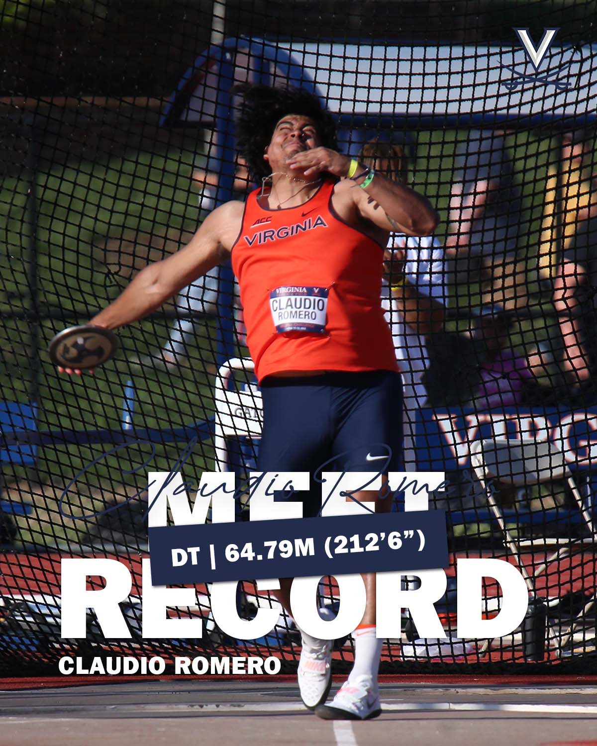 Virginia Track & Field and Cross Country on Twitter "Men's Discus ⚔️ A