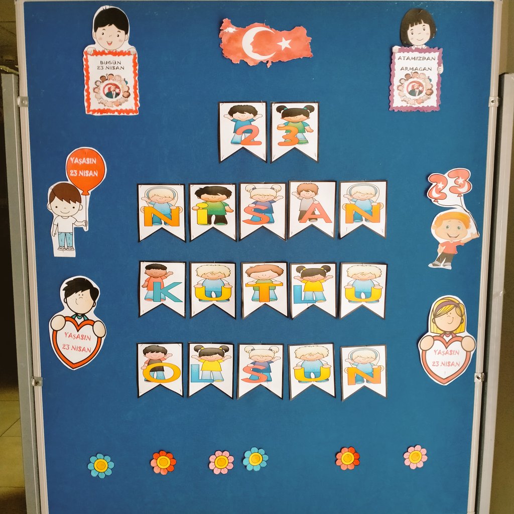 #23NisanUlusalEgemenlikveCocukBayramı kutlu olsun.