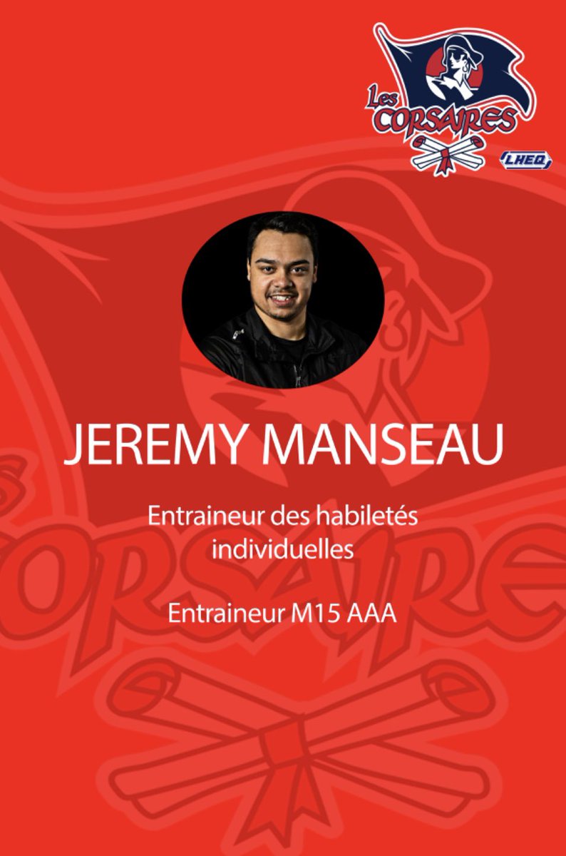 Merci à l’organisation de Cascades Élites pour ces belles dernières années et de m’avoir fait confiance. J’en retiens que du bon. Bonne chance aux joueurs que j’ai vu grandir et progresser. Maintenant fier de rejoindre Corsaires Lévis🙌🏻 #NewChallenge