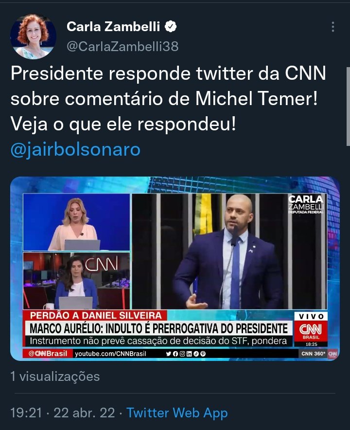 desmentindobozo's tweet photo. Todos nós bancamos 22 assessores, imóvel funcional e um salário bruto de R$ 33.763 pra deputada Carla Zambelli fazer papel de página de fofoca sobre tweet do vagabundo da república 🤡 https://t.co/73hysnAVrB