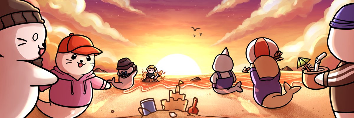 sappyseals's tweet photo. Softly the evening came with the sunset 🌅 https://t.co/JQ8BINLuIZ