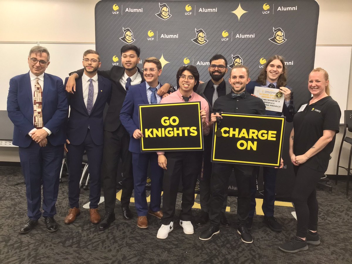 UCFMAE's tweet photo. Congrats to our Senior Design Showcase winners….

…the Distributed Electric Propulsion Aircraft Silver team! 🏆 https://t.co/HnftyxAgpU