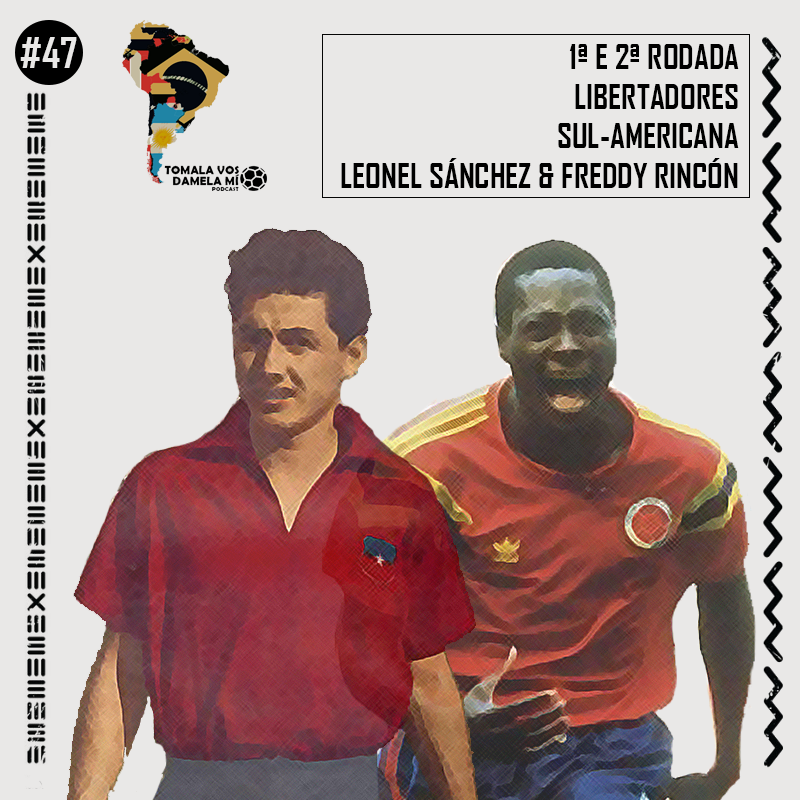 DamelaVos's tweet photo. 📡EPISÓDIO NOVO NO AR

- 🏆1ª e 2ª rodadas da fase de grupos da Libertadores e Sul-Americana
-  🇨🇱 Leonel Sánchez
- 🇨🇴 Freddy Rincón

🎵Ouça no seu agregador de podcasts favorito: https://t.co/5Q8QWQOE7e https://t.co/GwcFWWcyvH