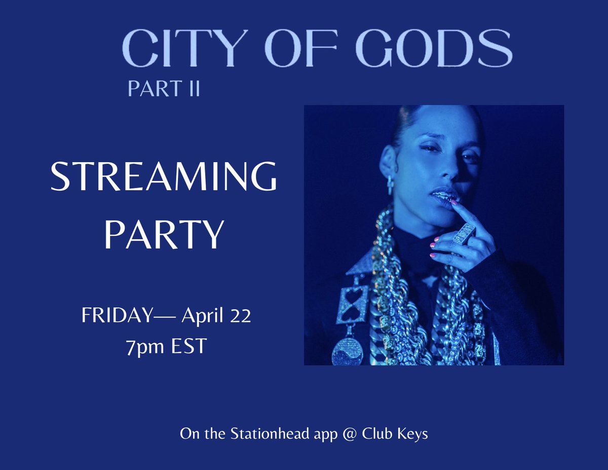 PortalAKBR's tweet photo. 🚨 | Em 30 minutos a Streaming Party de #COG2 irá começar!
A ALICIA ESTARÁ LÁ NO CHAT CONVERSANDO COM OS FÃS, então se você ainda não tem o aplicativo da @STATIONHEAD, corre baixar! https://t.co/3R14OB071p