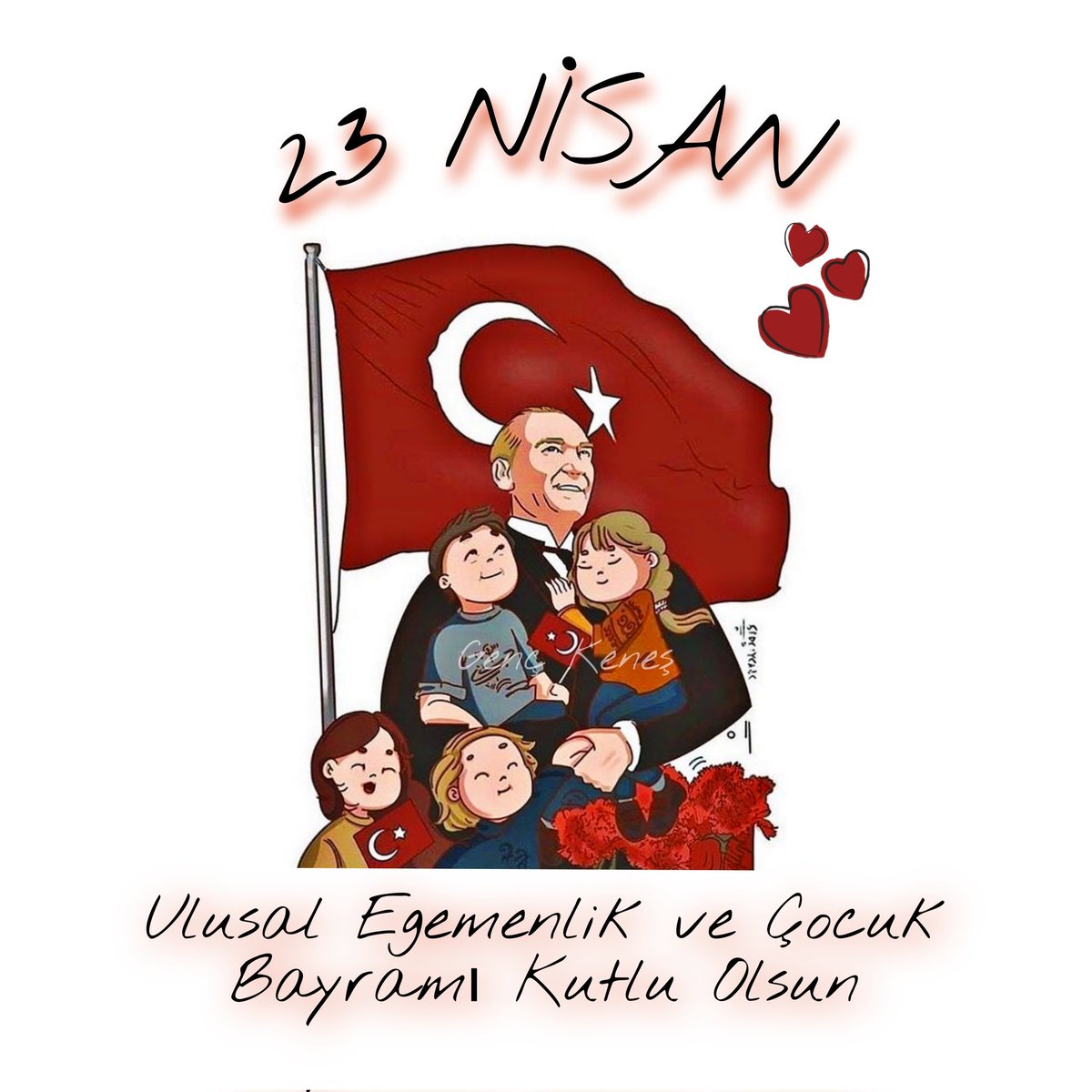 Gazi Mustafa Kemal Atatürk'ün çocuklara armağan ettiği 23 Nisan Ulusal Egemenlik Ve Çocuk Bayramı kutlu olsun!

#23Nisan #UlusalEgemenlikVeÇocukBayramı