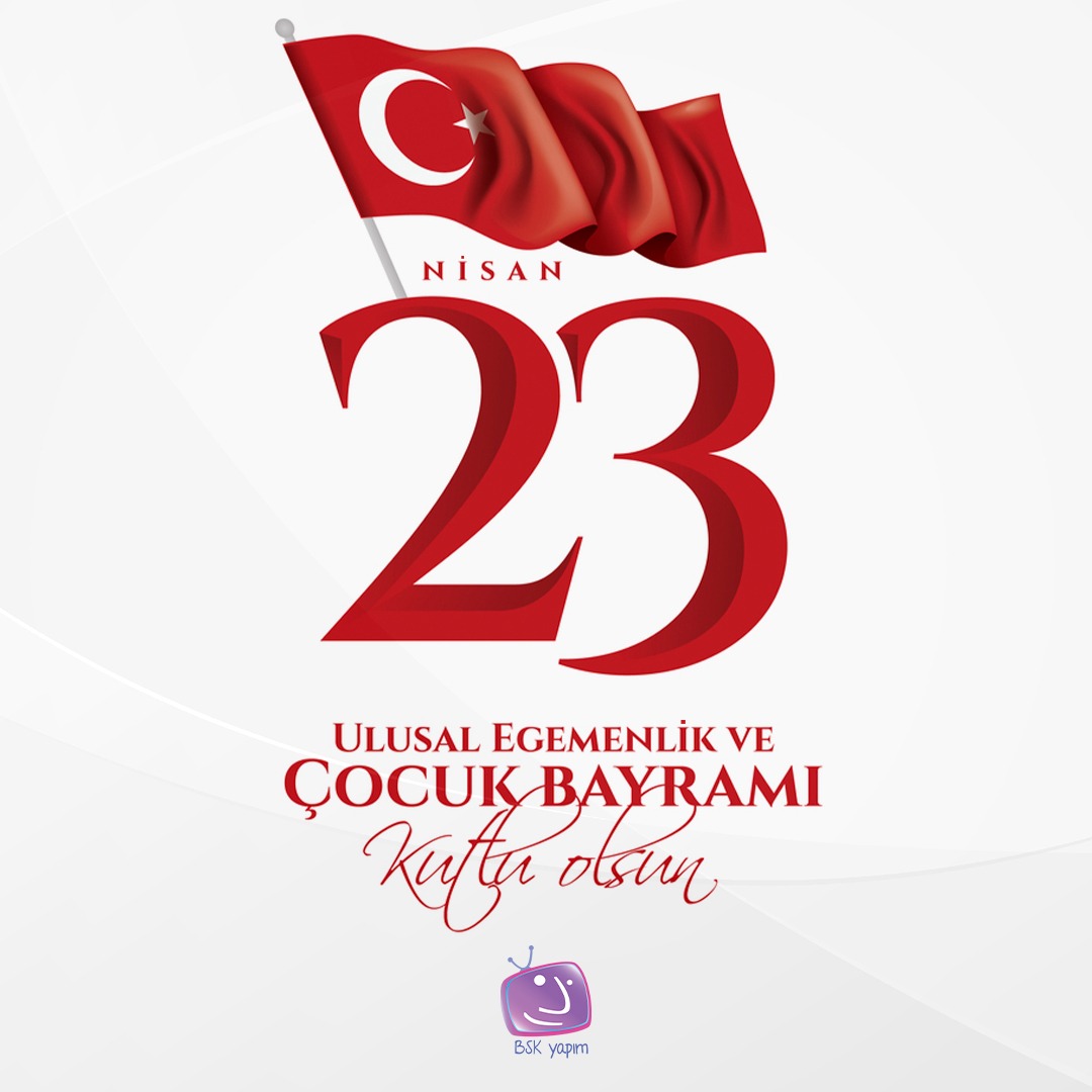 Ulusal Egemenlik ve Çocuk Bayramı Kutlu Olsun🇹🇷
#23Nisan  #23NisanKutluOlsun