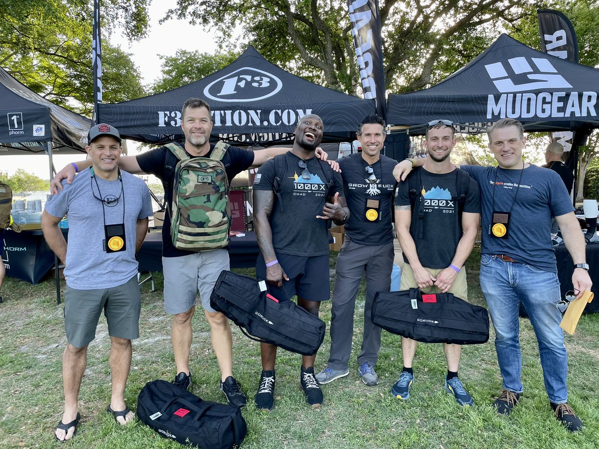 F3Nation's tweet photo. Nation royalty and GoRuck games PAX representing.
@goruck @sandlotjax @jasonjmccarthy #goruck #gorucknation #sandlotjax #f3growruck #growruck #plantgrowserve #f3nation https://t.co/HUQUz88Slg
