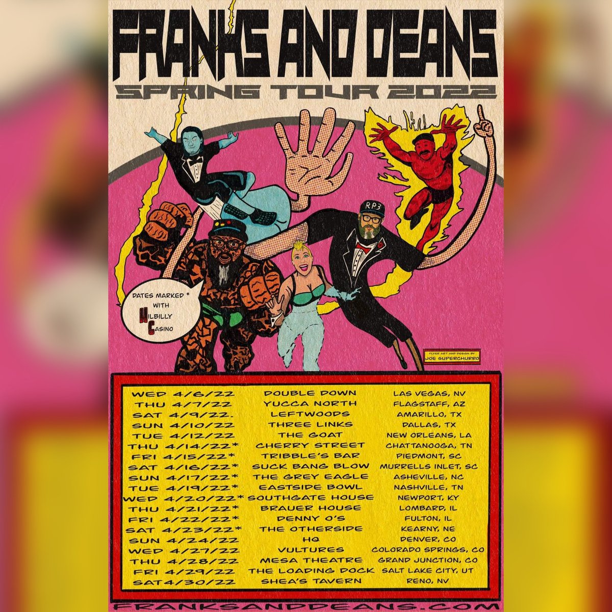 Franks & Deans tweet media