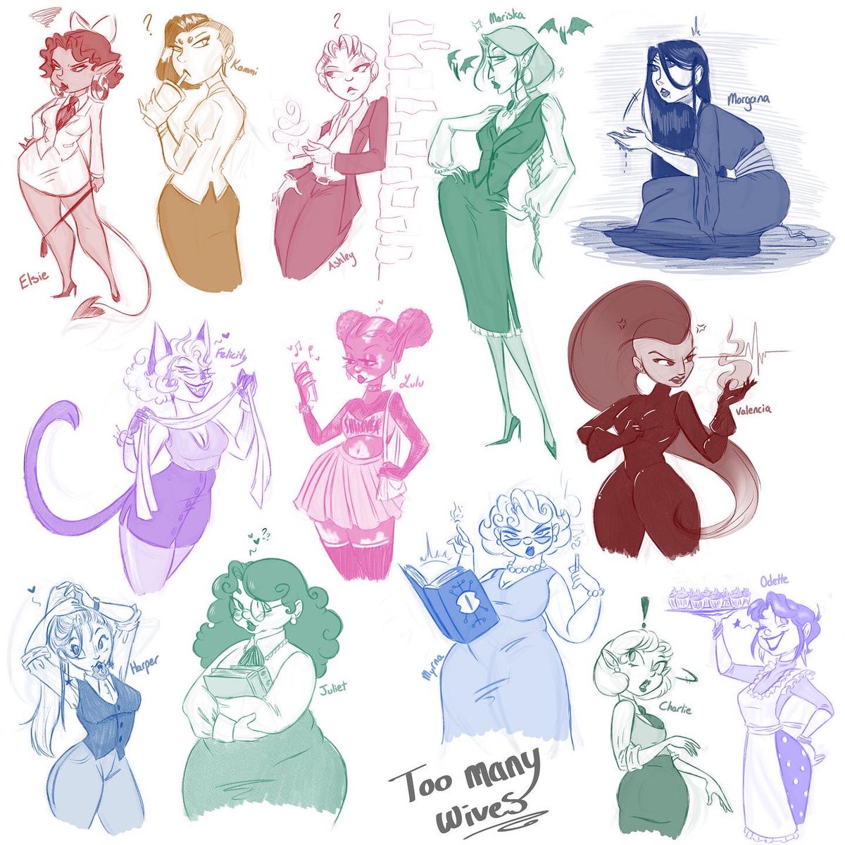 MamaMonstrosity's tweet photo. How many wives is too many wives?
Anyway women make me feel better about life so I share them with you 🤲
No I’m not gonna be productive and you’re welcome https://t.co/LoOAU7DYMl