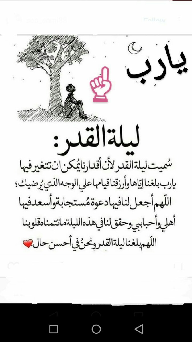 لا تفوتكم ليلة القدر،، عليكم بالدعاء وتلاوة القرآن فلعلها تكون هي💔