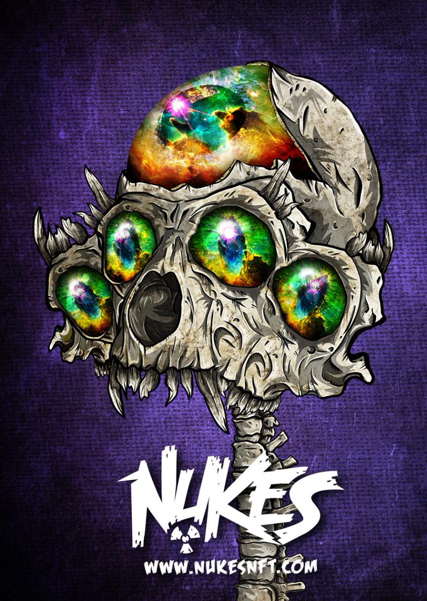 "We're Not The Cause, We are The Effect"

Did you know that each NUKE will generate 5 $BONES per day?

$BONES is our ecosystem token and represents the fractionalized parts of our VAULT that has MAYC #7635 inside!

...btw, mint is still open: nukesnft.com/mint