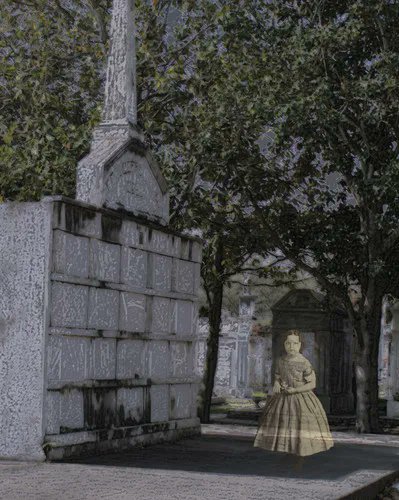 This Victorian spirit finds it difficult to leave the haunted landscape of crumbling tombs and enter the next incarnation of existence.
#portrait #lafayettecemetery #cemeteryporn #neworleans #nola #cemetery #graveyard #ghost #haunted buff.ly/3xog1qI