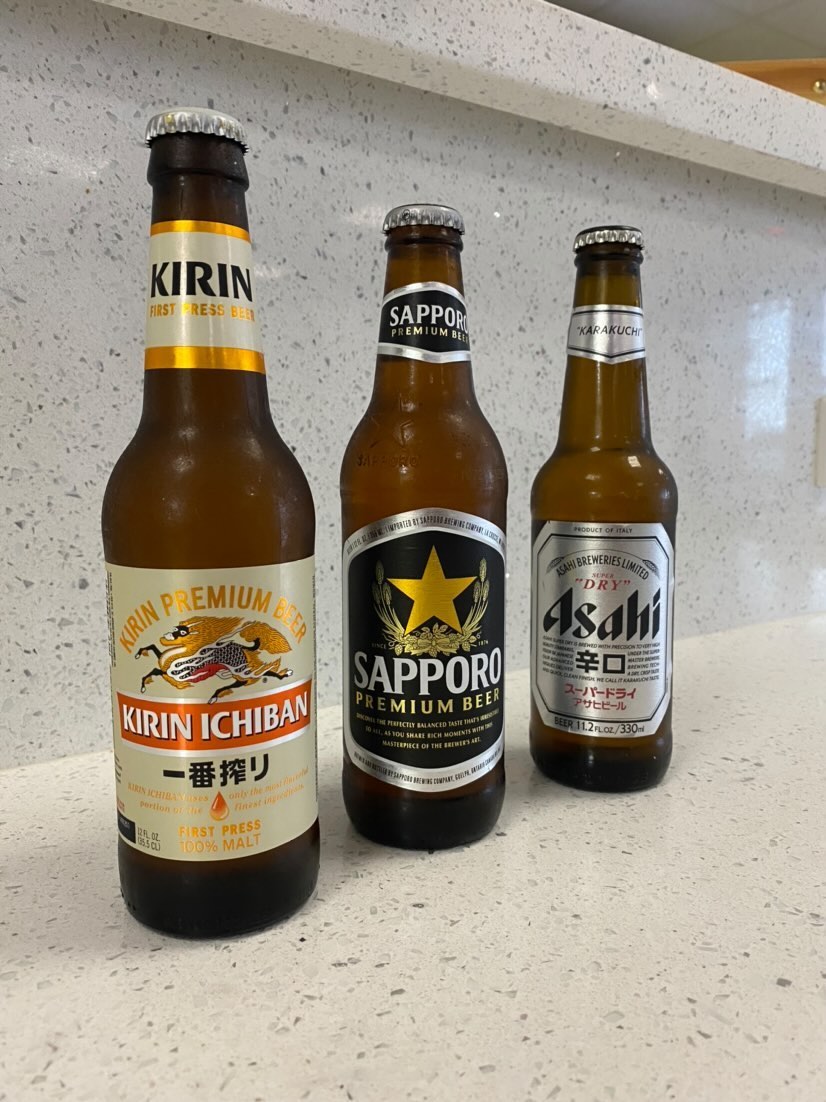 GrillTsunami's tweet photo. Hey everyone 21 &amp; over it's Friday, which means you can come in now and order our most popular Japanese beers. Kirin Ichiban, Sapporo, Asahi Super Dry Beer, but not to fear we also have a variety of options of domestic beers as well. Come get your party started.❤️ https://t.co/QsniEE20hN