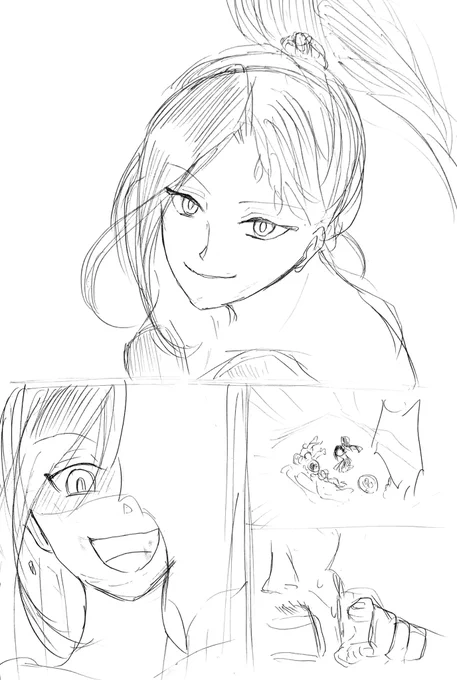 526日目、朝30分間描きました!

一度は赤ジャすミンのドレス着せたいなと…
(☀️🐍♀前提) 