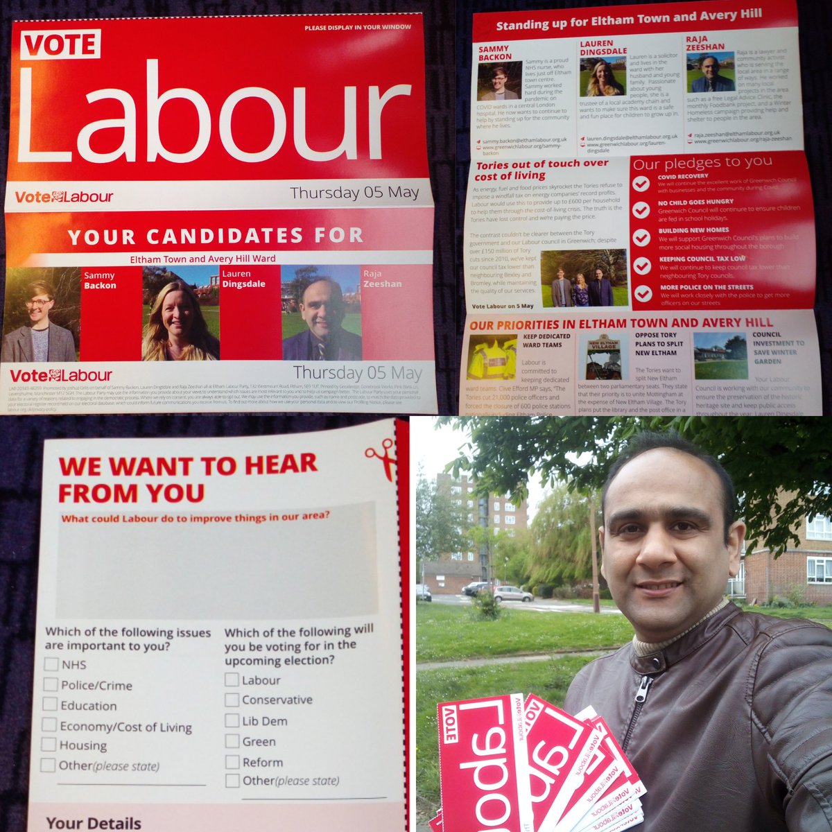 Vote <a href="/ElthamAveryLab/">Eltham Town and Avery Hill Labour</a> 
#LocalElections2022 
Eltham Town &amp; Avery Hill Ward